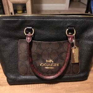 COACH MINI EMMA SATCHEL